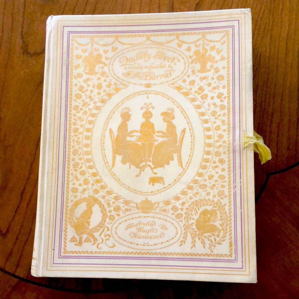 Signed Ltd Ed 1913 Quality Street J M Barrie Hugh Thomson Vellum Art Book